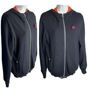 J. Lindeberg Sweater Women's Medium Long Sleeve 100% Wool Hoodie Sweater